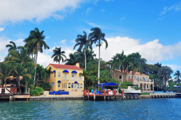 miami florida home on the water